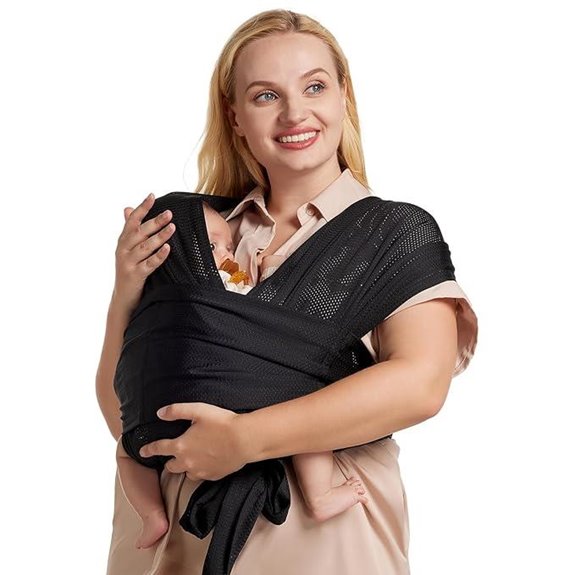 Momcozy Air-Mesh Adjustable Baby Carrier Sling