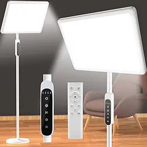 12,000 Lux Light Therapy Lamp with Adjustable Settings