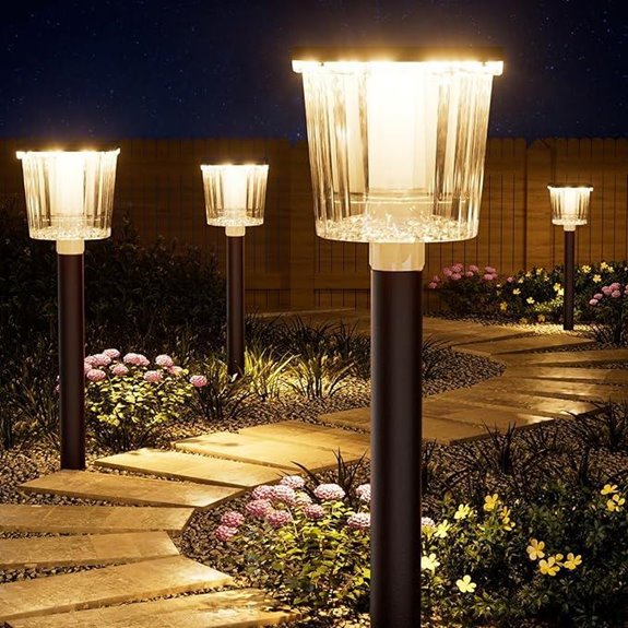 Super Bright Solar Pathway Lights (2 Pack)