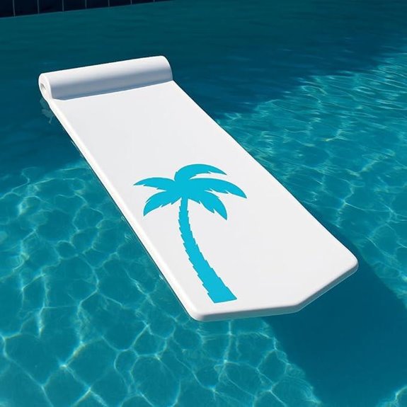 California Sun Vinyl Pool Float with Pillow