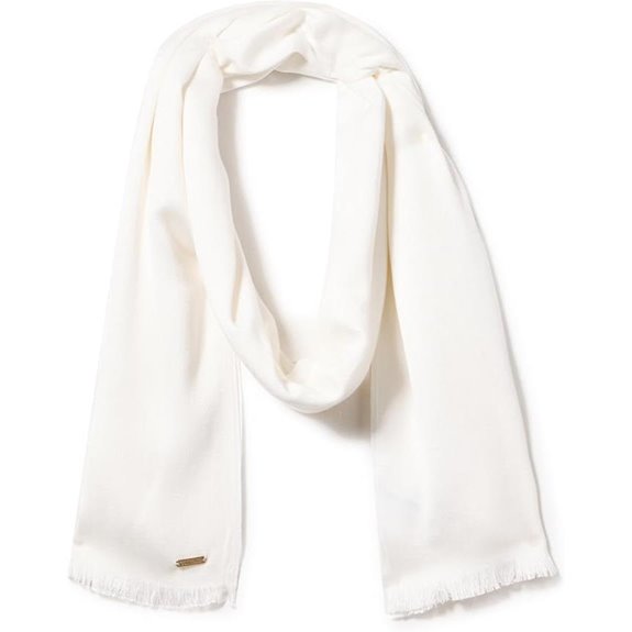 Calvin Klein Womens Oversized Soft Solid Pashmina