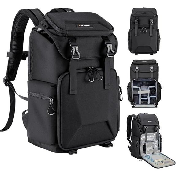 K&F CONCEPT Camera Backpack with Laptop & Tripod Hold