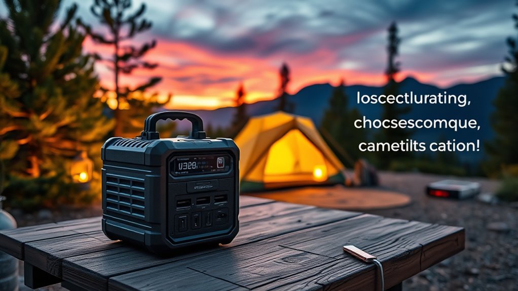 camping power station essentials