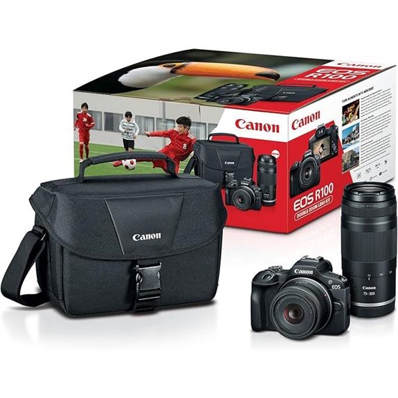 Canon EOS R100 Double Zoom Lens Kit