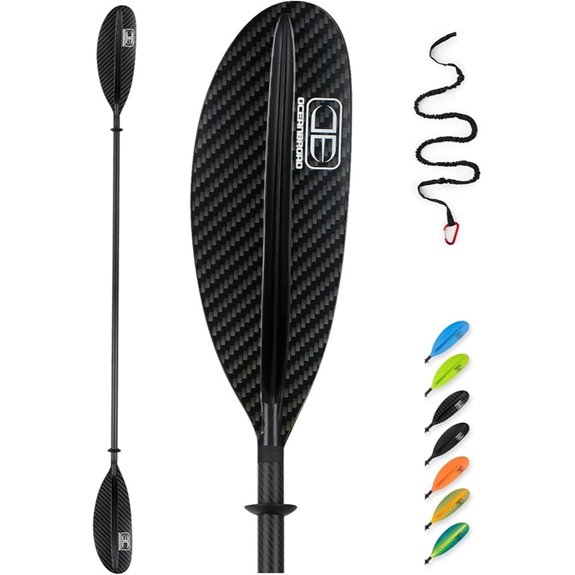 Oceanbroad Carbon Fiber Kayak Paddle (90.5in/230cm)