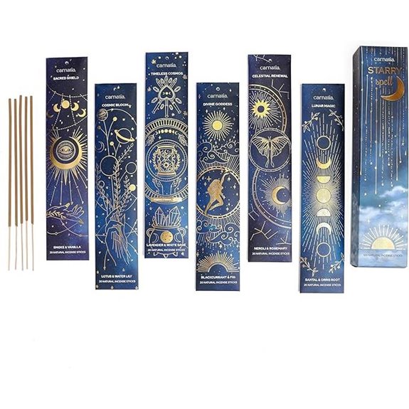 Carnatia Starry Spell Incense Sticks (6 Pack)