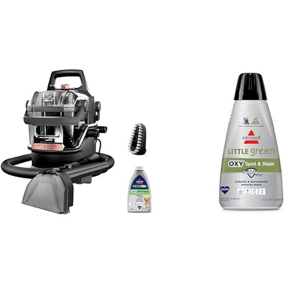 BISSELL Little Green HydroSteam Carpet & Upholstery Cleaner Bundle