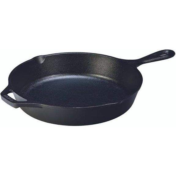 Lodge 12 Cast Iron Skillet with Signature Handle
