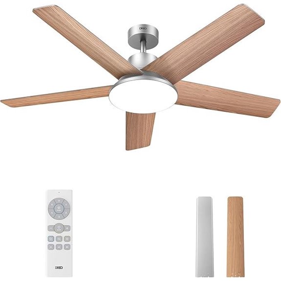 Dreo 52 Ceiling Fan with Lights & Remote