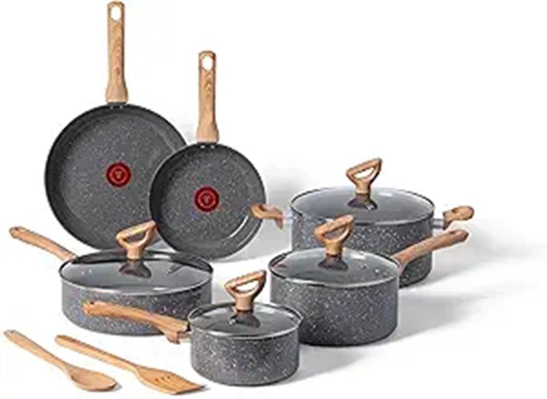 T-fal Revive 12-Piece Ceramic Cookware Set
