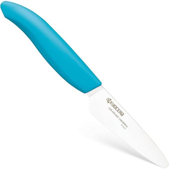 Kyocera Ceramic Paring Knife with Blue Handle