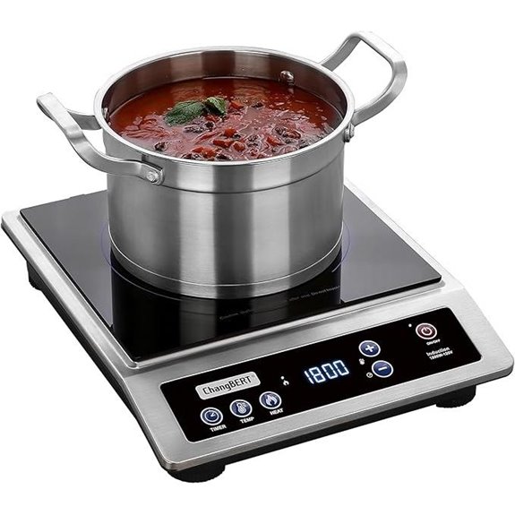 ChangBERT Commercial Induction Cooktop with 8” Coil