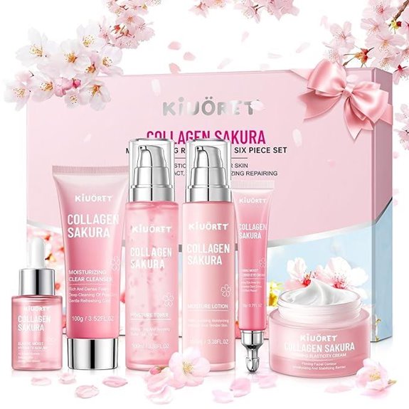 Sakura Cherry Blossom Skin Care Set (6 Pieces)