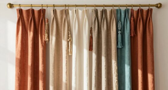 chic boho curtain selections
