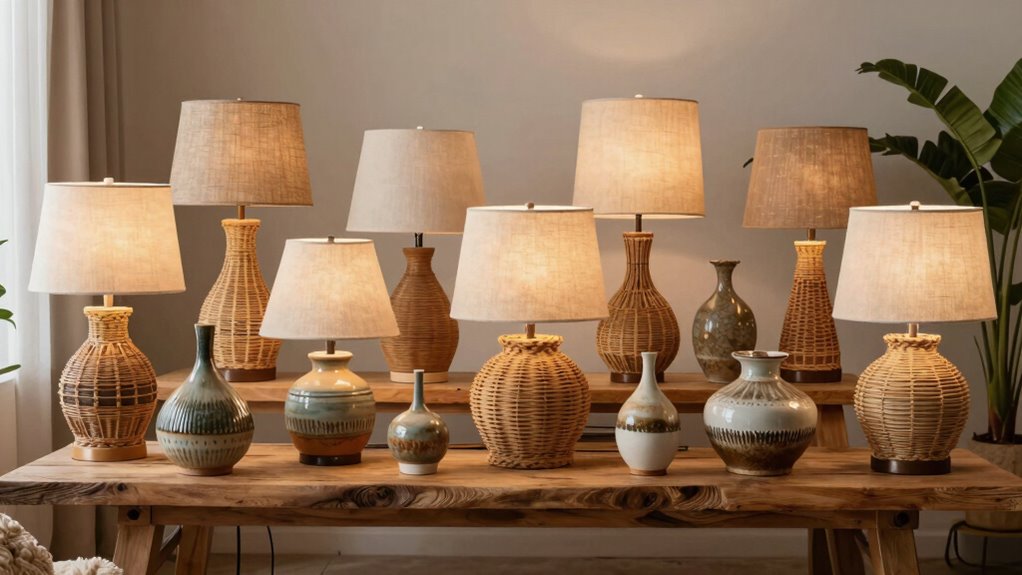 chic boho lamp collection