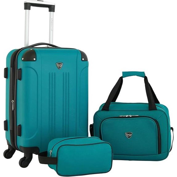 Travelers Club Chicago 3-Piece Spinner Set