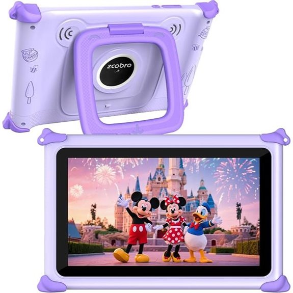 Kids 7-Inch Tablet with Parental Controls and Case