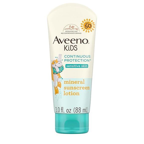 Aveeno Kids Mineral Sunscreen Lotion SPF 50