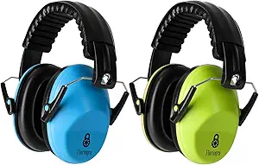 Kids Noise Canceling Ear Protection Headphones (2 Pack)