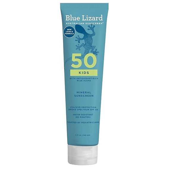 Blue Lizard Kids Mineral SPF 50 Sunscreen Lotion