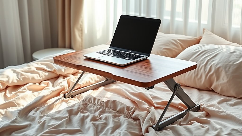 choosing comfortable adjustable lap desks