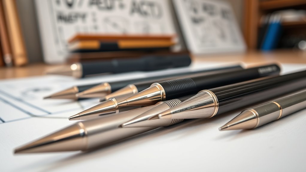choosing drafting mechanical pencils