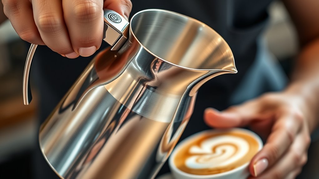 choosing ideal latte pitcher