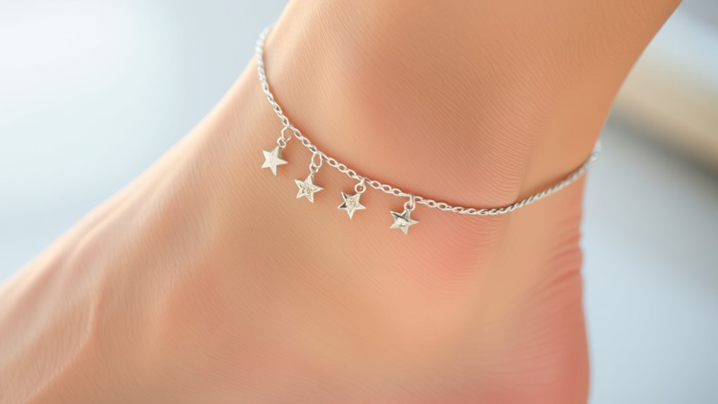 choosing stylish silver anklets