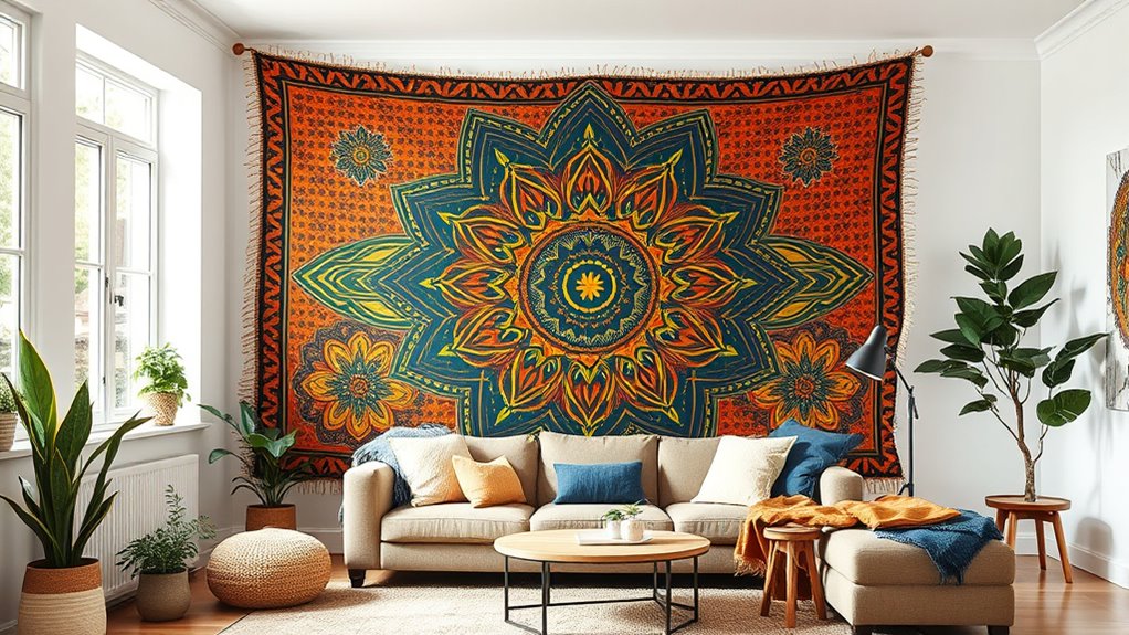 choosing suitable boho tapestry