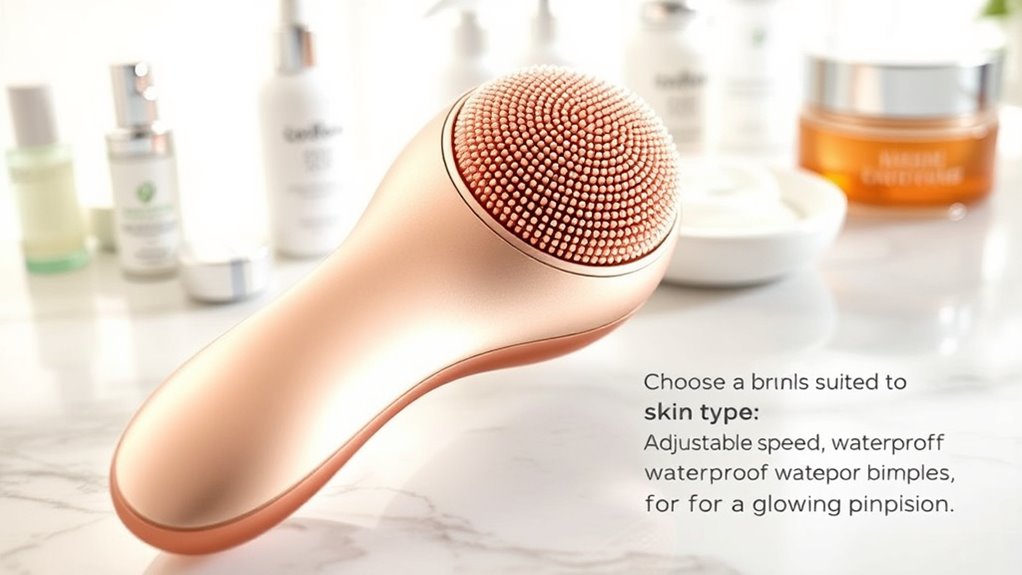 choosing suitable facial brushes