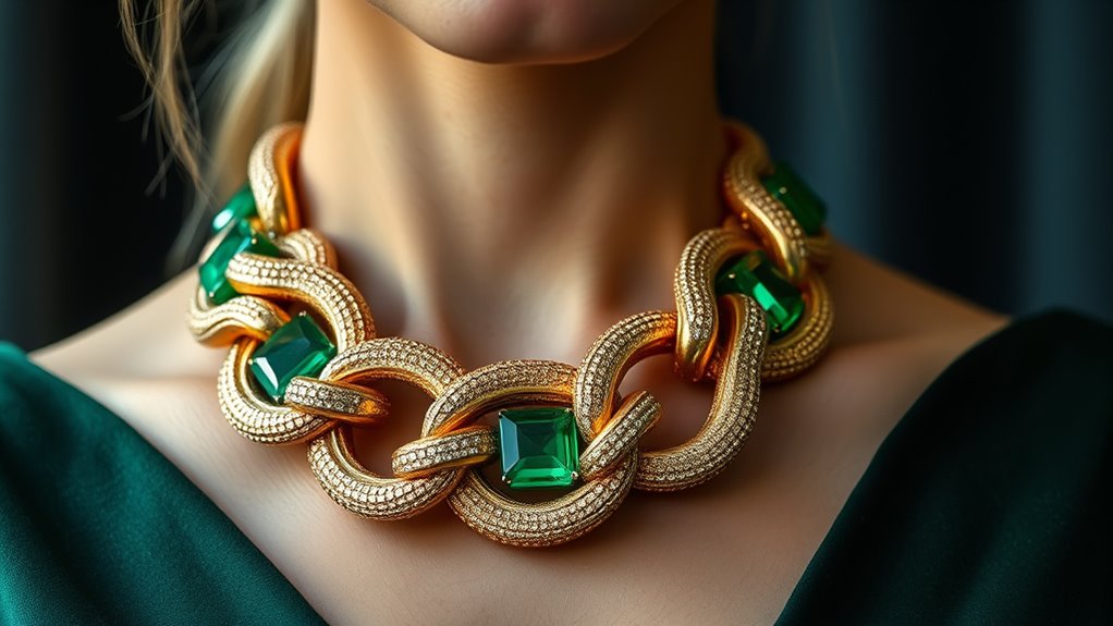 choosing the perfect statement necklace