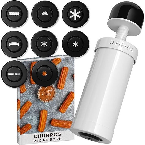 Churrera Churro Maker with Discs and Recipe Book