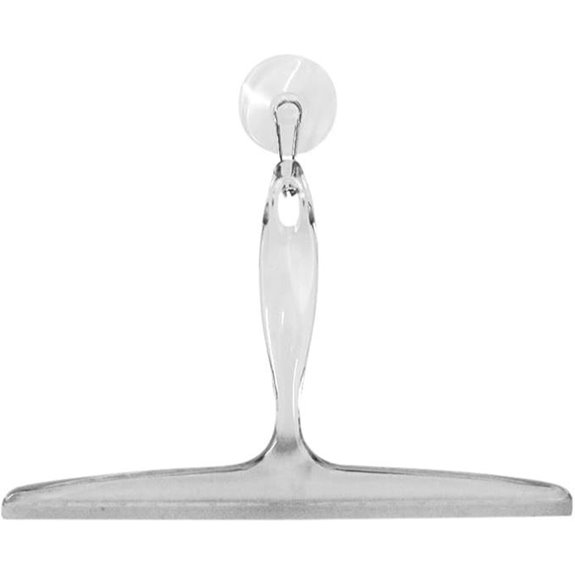 iDesign 12 Clear Plastic Bath Squeegee