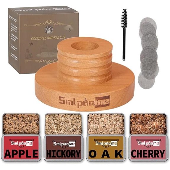 Cocktail Smoker Kit with Flavored Wood Chips