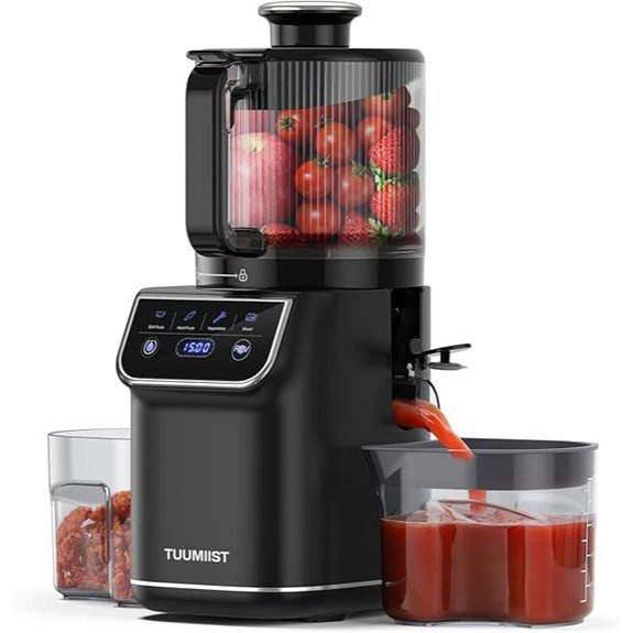 Cold Press Juicer with 100oz Capacity and Touch Screen