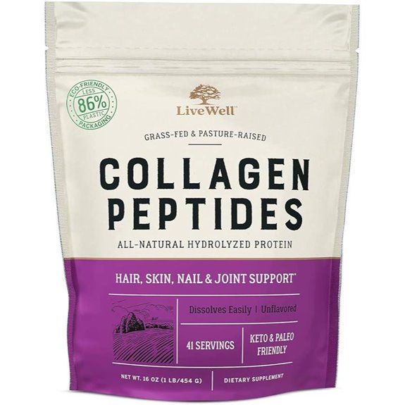 Live Conscious Collagen Peptides Powder for Hair & Joints