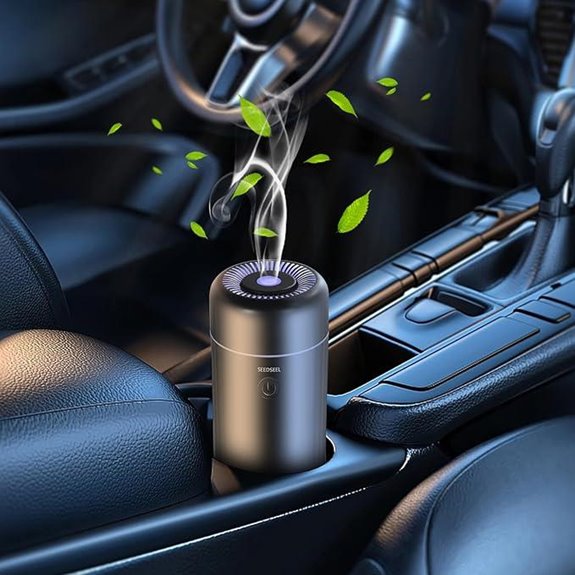 Car Aromatherapy Diffuser with Color-Changing LED
