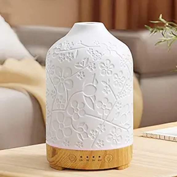 Aromatherapy Essential Oil Diffuser with Color Lights