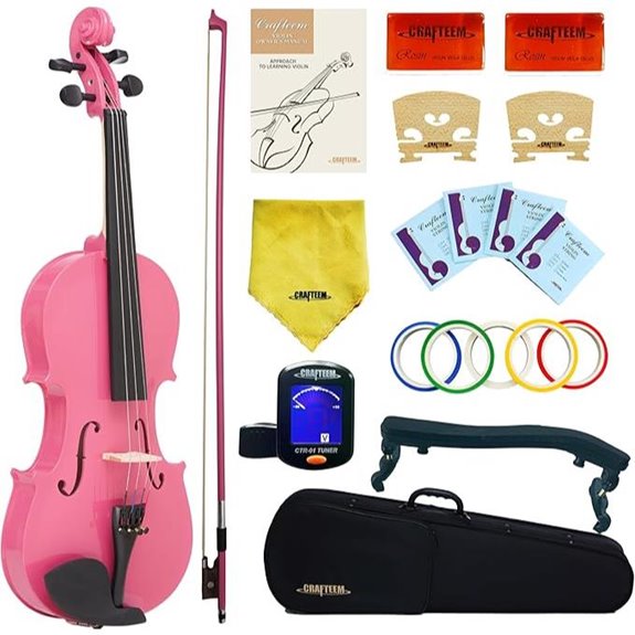 1/4 Colored Fiddle Pick for Beginners and Kids