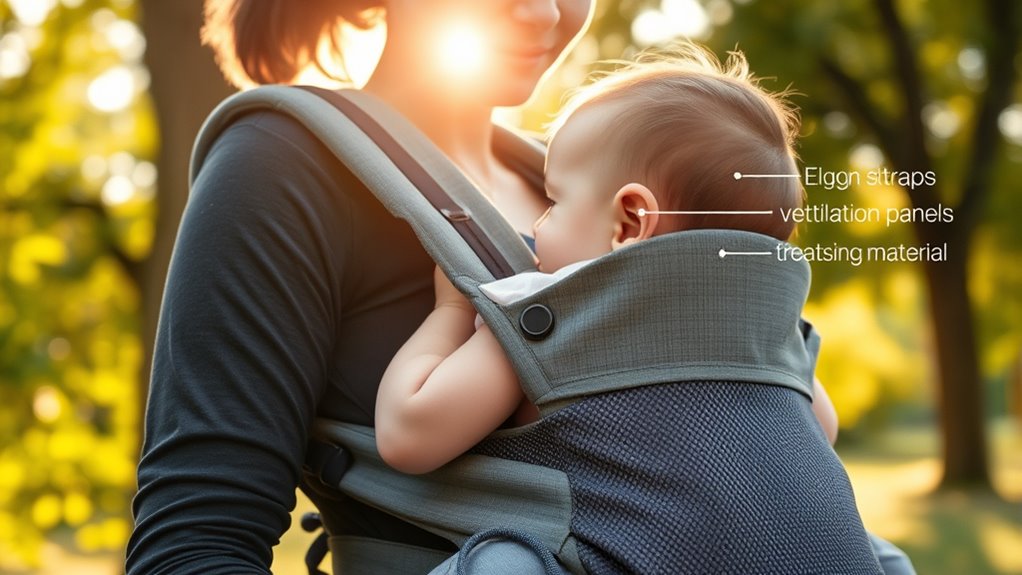 comfortable adjustable breathable supportive