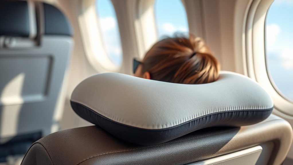 comfortable adjustable travel pillow