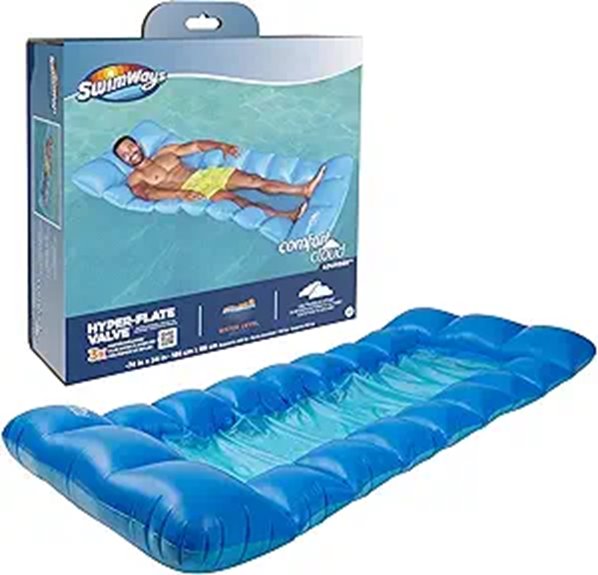 Swimways Comfort Cloud Pool Lounger with Pillow