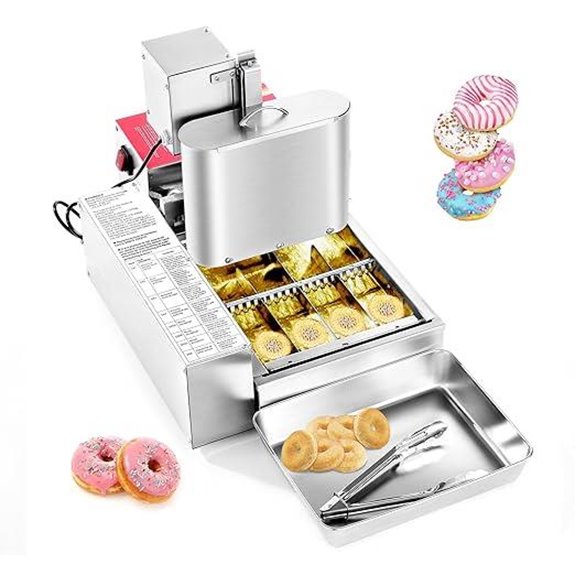 VEVOR Commercial Donut Maker Auto Fryer 240 pcs/hr