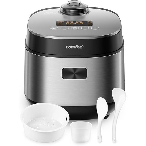 COMFEE 8-Cup Compact Multi-Function Rice Cooker