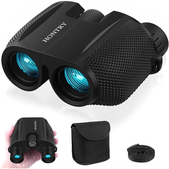 Hontry 10x25 Compact Binoculars for Adults & Kids