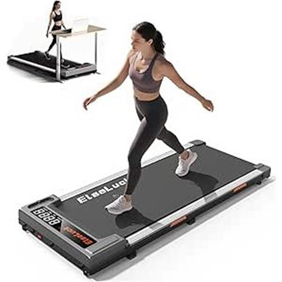 Walking Pad Treadmill for Home & Office with Remote