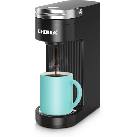 CHULUX Slim Single Serve Coffee Maker for K Cup