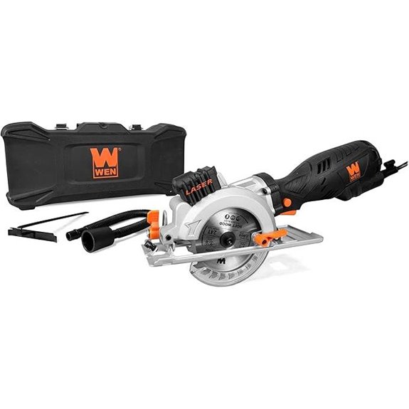 WEN 3625 Compact Beveling Circular Saw with Laser