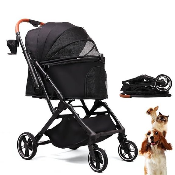 Pet Stroller for Small to Medium Dogs and Cats