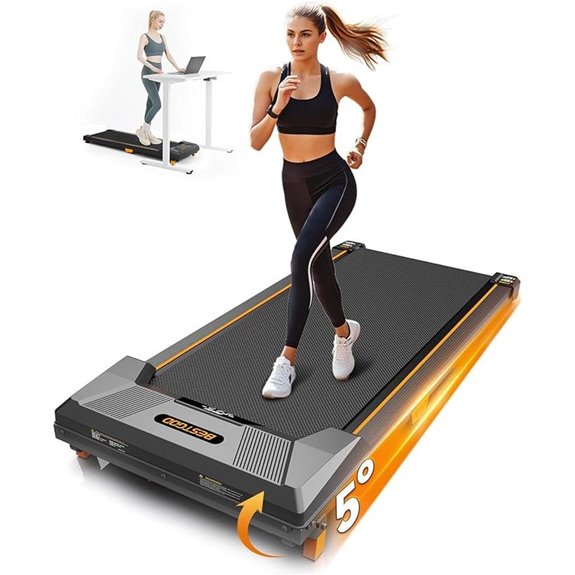 BestGod Under Desk Treadmill with Remote Control